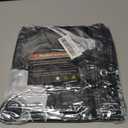 Bayson Spooky Halloween Shower Curtain, Creepy Skull Skeleton Coffin on Black Background Bath Curtain for Bathroom Decor Waterproof Polyester Fabric 72 x 72 Inches Set with Hooks