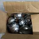 16Pcs 1 Roller Ball Transfer Bearings, 360 Rotation Universal Ball Casters, 400Lbs Carbon Steel Round Ball Transfer Unit for Conveyor, Roller Stand, Transmission, Furniture