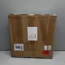 2 Pack 16" x 16" Brown Shed Window with Tempered Glass Household Windows with Screws for Shed, Chicken Coop, Playhouse, Garage and Barns, (No Screen)