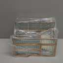 Makeup Organizer Countertop - Tempered Glass Vanity Organizer for Cosmetics, Skincare, Hair Tools, Brushes, Perfume - Multipurpose Bathroom Counter Skincare Organizer (Green)