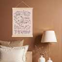 ignytiger Dental Office Decor, Dental Wall Art Poster Framed, Dentist Tools Pink Canvas Wall Art Prints for Hospital Office Decor, 12x16 Inches