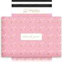 100 Count - 14.5 x 19 inch, Pink Polka Dot - Thank You Poly Mailer Envelope, Mailing Shipping Bags with Self Seal Strip
