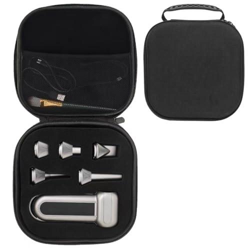 YouKnow Travel Case Compatible with WOLFBOX MF100 /MF60/MF70 Compressed Air Duster - Custom Foam Organizer for Blower Tool & Accessories (Only Case) (Black)