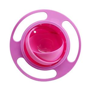 Ztl Gyro Bowl 360 Dgree Rotation Spill Resistant Gyroscopic Bowl with Lid, 2 count