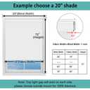 Changshade Blackout Roller Shades Cordless for Windows,100% Room Darkening Window Blinds for Bedroom,Thermal Insulated UV Protection,Easy Install Pull Down Shades for Home,25" w x 50" h,White