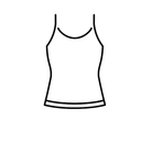 Mens  Matching 60's 70s Party Costume Dad Gift Tank Top XL