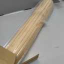 Art3d Natural Bamboo Wall Panel for Interior Wall Decor, Renewable Pole Wrap Wainscoting Paneling for Wall Ceiling Furniture Cabinet Office, 48 x 96 Inch - Raw