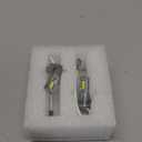 H3 LED Fog Light Bulb, 30000 Lumens H3 LED Bulb 6500K White, 1:1 Mini Size Plug and Play Canbus Ready, Long Lifespan Fog Lights DRL, Pack of 2