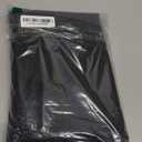 homing Rectangle Table Cloth Cover, Waterproof Polyester Elastic Fitted Tablecloth, Fits for 6 Foot Folding Tables, Washable Table Protector for Picnic, Camping, Outdoor (Black, 30" x 72")