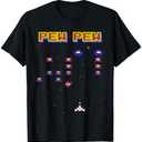Retro Video Game Old School Game 80s Vintage Gaming Gamer T-Shirt, 3XL