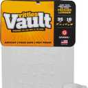 Vittles Vault Traditional Pet Food Storage Container For Dog Kibbles/Bird Seed/Oatmeal/Rice/Flour/Cereal, BPA Free Plastic, Sealed Airtight For Cat Food, Up To 35 lb, Made in USA, With Scoop, Gray