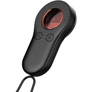 Hidden Camera Detector, Portable Privacy Protector for Solo Users, Traveller, Car Trip, Rentals, Anti-Surveillance Anti-Spy Camera Finder with Intrusion Alert and LED