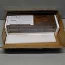 QEEIG Bathroom Floating Shelves for Wall - 15.7" Wall Mounted Shelf Over Toilet Farmhouse Home Decor Display Bookshelf Small 15.7 x 6.7 inch Set of 2, Rustic Brown (008-40BN)