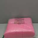 Anti-Static Bubble Cushioning Wrap Roll 2 Pack 3/16" Air Bubble 12 Inch x 72 Feet Total, Perforated Every 12 Inch with 20pcs Fragile Stickers Packing Supplies for Heavy-Duty Moving Shipping (Pink)