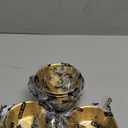 15 Pcs 3.23 In DIY Face Mask Mixing Bowl Cosmetic Beauty Supplies Facial Stainless Steel Small Mask Bowl for Lady Women Home Skincare Esthetician Salon (Gold)