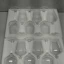 Wine Glasses Set of 12, 12oz Clear Red/White Wine Glasses, Long Stem Wine Glasses for Party, Wedding and Home