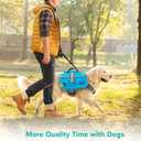 PetAmi Dog Backpack for Dogs, Saddle Bag for Dogs to Wear for Hiking, Pet Backpack Harness Dog Pack with Reflective Side Pockets for Walking Running, Medium