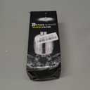 Shower Filter, 20 Stage Shower Head Filter for Hard Water with 2 Cartridges, High Output Shower Water Filter to Remove Chlorine, Fluoride and Other Impurities, Improves Skin Condition, Protects Hair (Chrome)