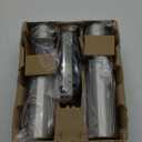 Cuisinart Rechargeable Electric Salt & Pepper Mill Set in Brushed Stainless Steel SP-4 | Newest Model, 2.61"W x 3.94"H