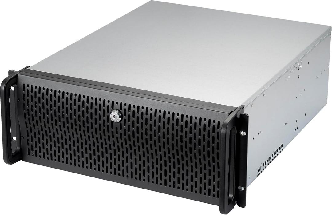 Rosewill 4U Server Chassis Sudokoo Edition with 2 Sudokoo SK120 PWM High-Airflow Fans | 2 Rear 80mm Fans | 8 x 3.5 HDD Bays, 3 x 5.25 Bays | ATX, CEB Compatible | 2 x USB 3.0 | Front Panel Lock