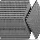 36 Pack Home Gym Mat, Puzzle Exercise Mat, EVA Interlocking Foam Floor Tiles for Home Workout Equipment and Kids' Play Areas