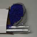 Wontolf 62'' Car Wash Brush Kit with Long Handle, Chenille Microfiber Car Wash Mop Mitt Scratch-Free Car Detailing Cleaning Brush Care Kit Car Cleaning Supplies for Cars RV Truck Boat (Blue-7pcs)