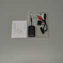 2025 Upgraded Airplane Bluetooth 5.4 Transmitter with Qualcomm Chipset, ElecMoga Airplane Travel Essentials Supports 2 AirPods or Headphones, 2in1 AUX Wireless Receiver for Gym, TV, Car, Audio