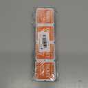 Pack of 4 L LIKED 200 Raffle Tickets, 50/50 Double Roll Tickets for Event, Raffles, Carnival, Door Prizes and Class Reward (Orange)