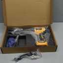 Cordless Caulking Gun Compatible With DeWalt 20V Max Battery(NO Battery)10 Oz Electric Caulking Gun with Anti-Drip,Auto Retract,LED Light,6 Speed for Filling, Sealing, Repair