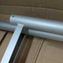 JIF Marine Retractable Sliding Lift Ladder for Floating Docks Wide 4" Step Aluminum Ladder with Double Ring Locking System, Anodized Finish 750 lb Capacity