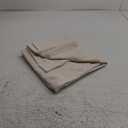 NICETOWN Farmhouse Linen Short Curtains for Living Room Bedroom, Back Tab Pocket Curtain Tiers for Kitchen Cupboards Cabinet Cafe Curtains for Bathroom Privacy, 2 Panels, 55" W x 30" L, Natural