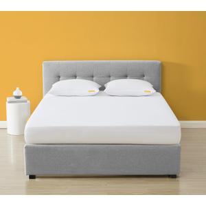 Simmons Moisture Wicking Queen Mattress Protector, White