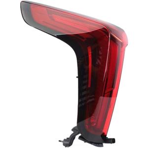 1 Pc Tail Light,Compatible With Cadillac XT6 2020 2021 2022 2023 Rear Lamp With Driving Lamp Brake Lamp Turn Signal Lamp(Red)