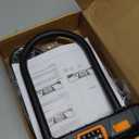 NDakter Bike Locks Heavy Duty Anti Theft, Combo Bike U Lock, 4-Digit Resettable Combination Bicycle Lock, Large U Shaped Ebike Lock with 5Ft Steel Cable for Electric Bike, Escooter, Motorcycle,Door