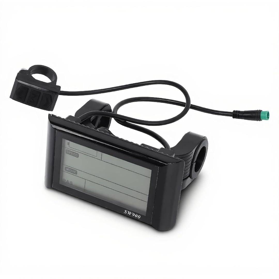 Electric Bike SW900 Panel LCD Meter Waterproof 5 Pin for Electric Scooter Replacement Accessories, SW900 Ebike Display, SW900 LCD Display, SW900 Display