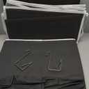 Ofiray-home Over Door Wrapping Paper Organizer Storage with 5 Removable Drawers & 2 Large Side Pockets for Gift Wrap Rolls Wrap Storage for Ribbons, Bows, Ornaments and Tools