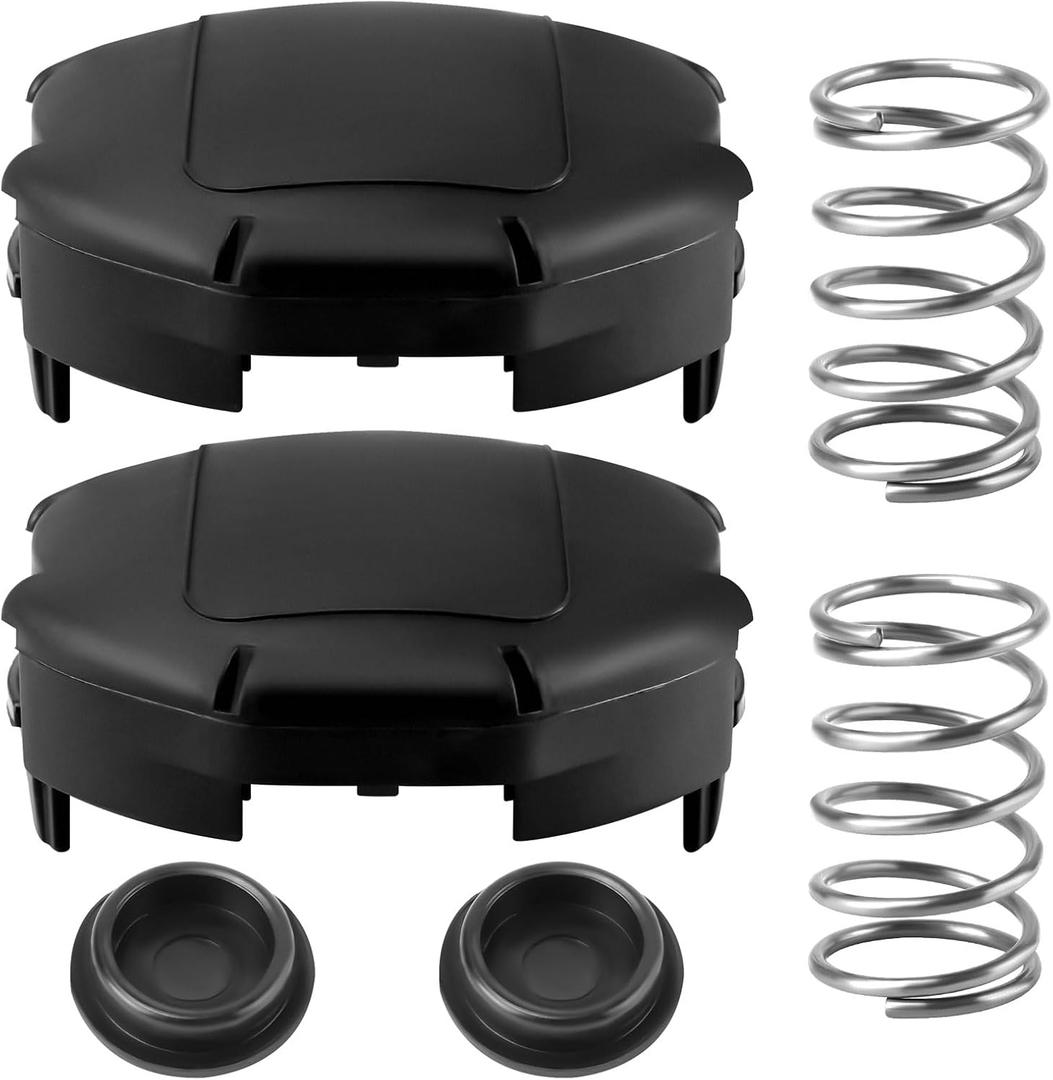X472000070 Speed Feed Cap 400 Head Trimmer Weed and Spring Kit Fits for Echo Weedeater String Spool Cover 4" Heads SRM-225, SRM-230, PAS-225(2Pack)