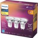 Philips LED 50W GU10 WarmGlow 3Pk