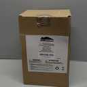 JOIEDOMI 7.8" Metal 3D Star Christmas Tree Topper Golden Glitter Decorations with 56 LED Warm White with Plug Timer Ornaments Treetop Home Holiday Party Indoor Decor