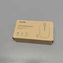 VssoPlor Wireless Mouse, 2.4G Slim Portable Computer Laptop Mouse with Nano Receiver Quiet Silent Optical Mice for Notebook, PC, Laptop, Computer-Black and Gold