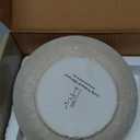 Gusto Nostro 8" Decorative Travertine Bowl for Coffee Table - Elegant Centerpiece, Aesthetic Fruit Bowl for Kitchen Counter - Heavy Stone Entryway Catch all, Jewelry, Potpourri - Travertine Decor