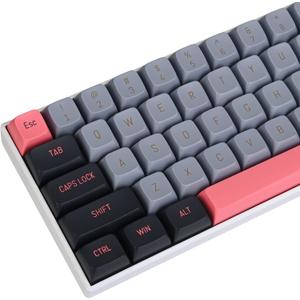 160 Keys Gaming Keycaps,Double Shot Custom PBT Keycaps 60 Percent CSA Profile with 6.25u 7u Spacebar for US/ISO Layout 60% 65% 75% Mechanical Keyboard (8008)