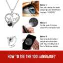 Norcalway Preserved Real Necklace Rose Parent