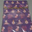 PlandRichW Funny Christmas Wrapping Paper  Disco Balls & Pink Funny Santa Design  40×28 Inch Unique Heavy Duty Fun Xmas Gift Wrap, 4 Folded Sheets for Women, Men Pack of 2