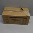 Culinary Couture White Bread Box for Kitchen Countertop with Bamboo Lid  Large BreadBox for Homemade Bread  Storage BreadBox with Cutting Board Lid