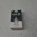 GROSMIMI Spill Proof no Spill Magic Sippy Cup with Straw with Handle for Baby and Toddlers, Customizable, PPSU, BPA Free 10 oz (Aqua Green)