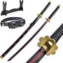 Anime Sword 41 inch,Zoro/wado ichimonji/Anime Original Texture,for Role-Playing and Collection, with One Display Stand