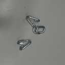 Moxweyeni 30 Pcs Chain & Fittings Repair and Lap Link, Tire Chain Repair Links Metal Connector, Zinc Plated (1/4" X 1-1/4")