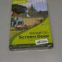 Magnetic Screen Door - Fit for Door Size: 36 x 82 Inch, Screen Itself Size: 38"x83", Hands Free Mesh Partition,Heavy Duty Curtain Keeps Bugs Out, Frame Hook & Loop, Pet and Kid Friendly (Polyester-Black)