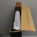 Wireless Keyboard and Mouse Combo, 2.4G Full Size Wave Keys Ergonomic Keyboard with Wrist Rest and 3-Level DPI Adjustable Wireless Ergonomic Mouse for Windows, Mac OS Desktop/Laptop/PC(Black)